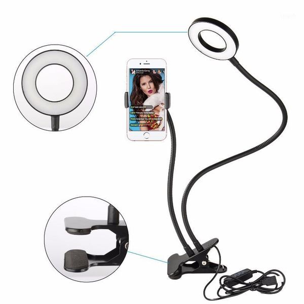 

flash heads po studio selfie led ring light with cell phone mobile holder for youtube live stream makeup,ring lamp /android1