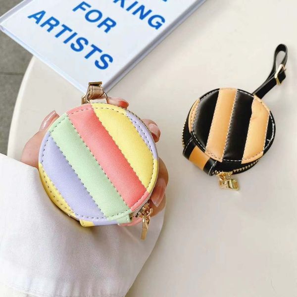 

designer earphone package for airpods black pink colorful airpods protective case with letters suitable 1/2/pro -wholesale3