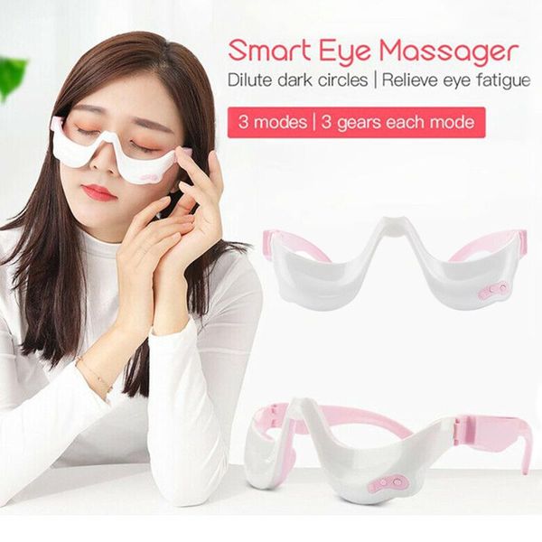 

electric massagers eye massager vibration eyes fatigue relief wireless warm compress tool home m2