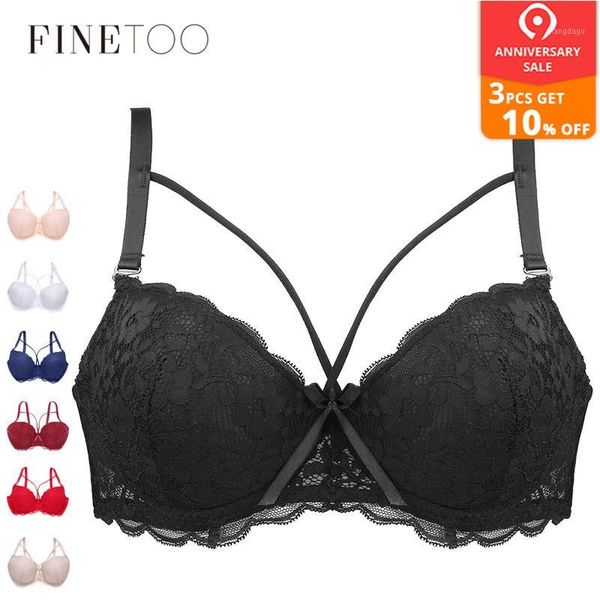 

lace bra fashion racerback floral bras for women b c cup underwire lingerie bralette female bow brallete brassiere 36 421, Red;black