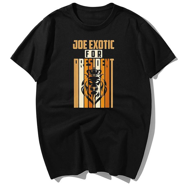 

funny the tiger king joe exotic for president summer 's causal shortsleeve tshirt harajuku streetwear hooded sweatshirt hoodie men t sh