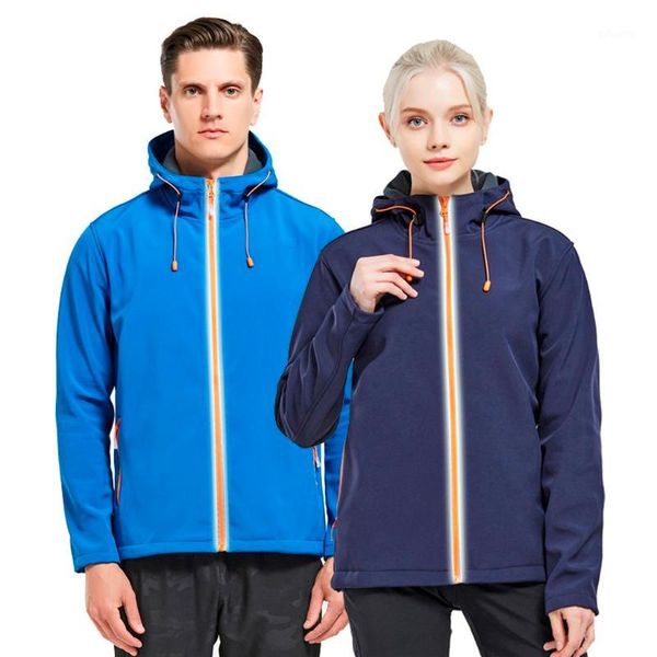 

tide women men couples jacket autumn winter sport outdoor windbreaker thick warm jacket lovers zipper coat1, Black;brown