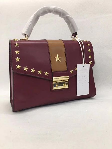 

selling yang mi latest color matching stars female designer luxury ladies classic fashion messenger bag shoulder bag 24/18/6