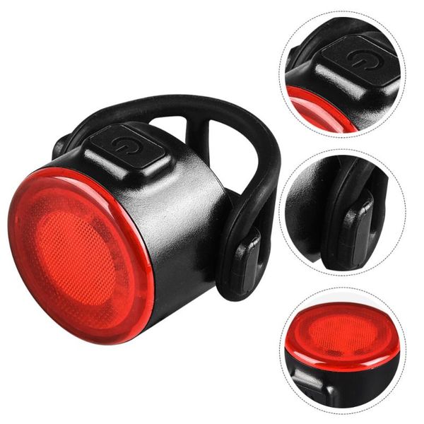 

bike lights 1pc warning light tail lamp brake induction design caution