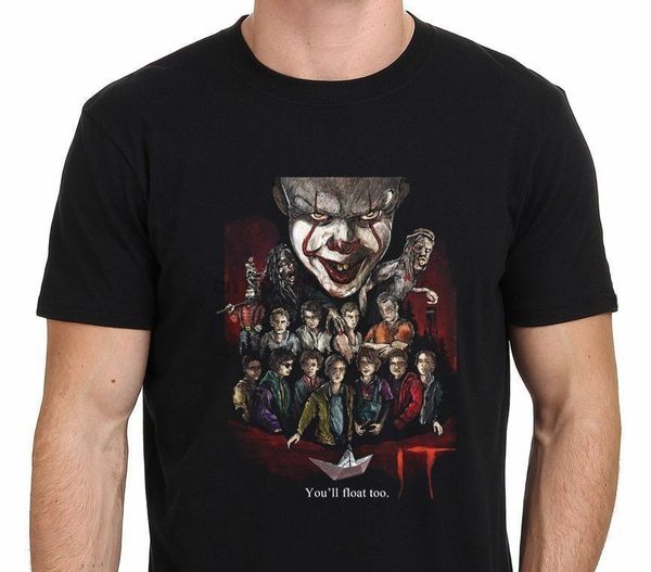 

it pennywise стивен кинг фильм ужасов футболка спортивная с капюшоном толстовка толстовка