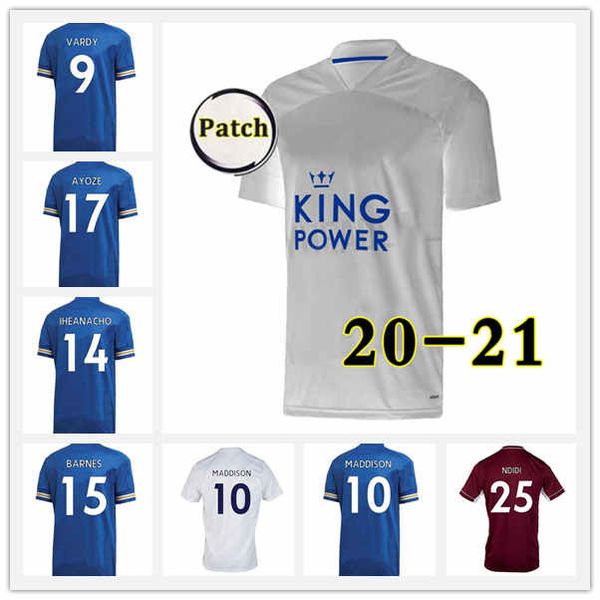 

thailand soccer jersey 20 21 football shirt city 2020 2021 vardy ayoze camiseta ndidi maddison maillot de foot uniform men + kids kit 99, Black;yellow