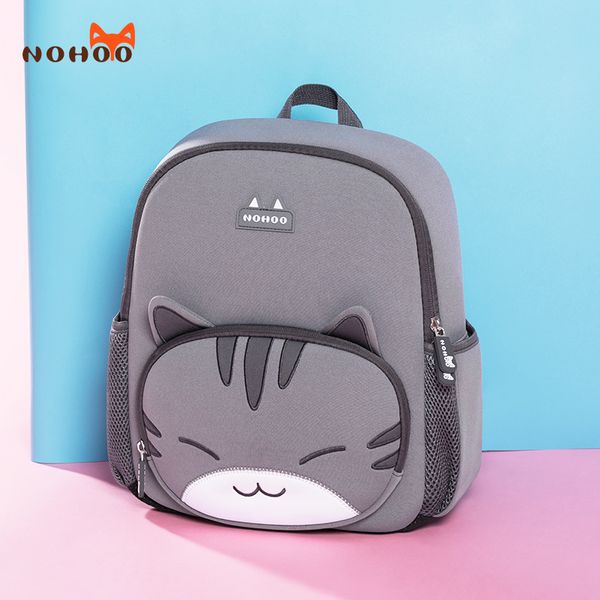 

nohoo children school bags for boys girl big capacity waterproof school backpacks for kindergarten teenagers kids book bag t200709