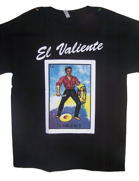 

el valiente loteria t-shirts lottery t-shirts mexican t-shirts (mxts309 ^) sport hooded sweatshirt hoodie
