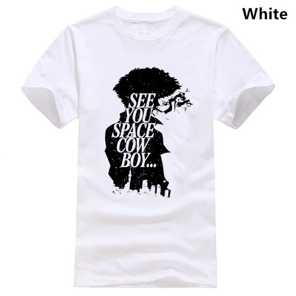 

new anime cowboy bebop fashion printing cartoon white summer short sleeve print harajuku street sport sweatshirt hoodie t shirt