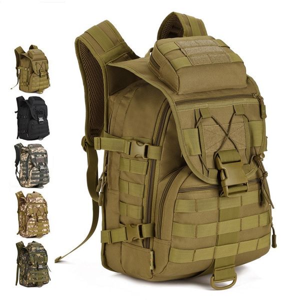 

molle tactical backpack military backpack nylon waterproof army rucksack outdoor sports camping hiking fishing hunting bag c1008