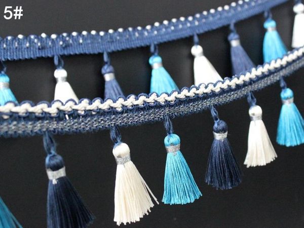 

1meter 80mm wide curtain fringe trim tassel fringe trimming lace for diy latin dress stage clothes accessories lace ribbon h wmtzuv