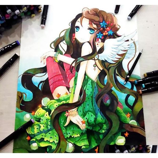 

40 color anime commonly used color markpen-three generation markers standard marker marker sketch manga art marker 3ooqc