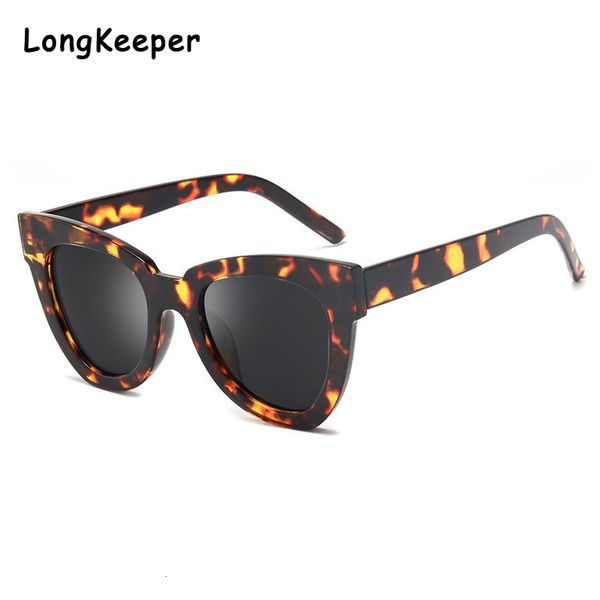 

classic women cat eye sunglasses women brand designer 2020 new black friday cute eyewear big frame sun glasses female oculos de sol, White;black