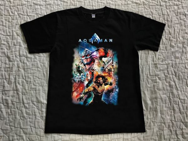 

new aquaman movie release new december black t shirt size s 3xl fashion casual print t shirt sport hooded sweatshirt hoodie