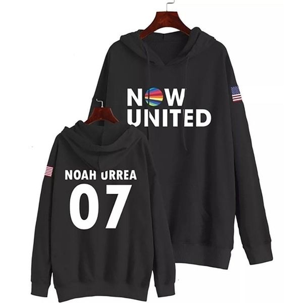 

2021 now united hoodie sweatshirts men women usa united noah urrea 07 pullover harajuku tracksui, Black