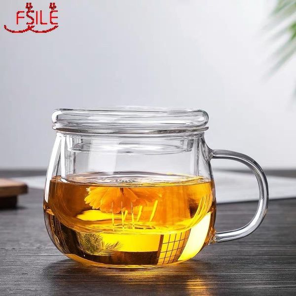 

стеклянные круглого bubble tea фильтр управление вода кубка утолщенные цветок трехкомпонентный с забавным fsile wmtlsz pets2010