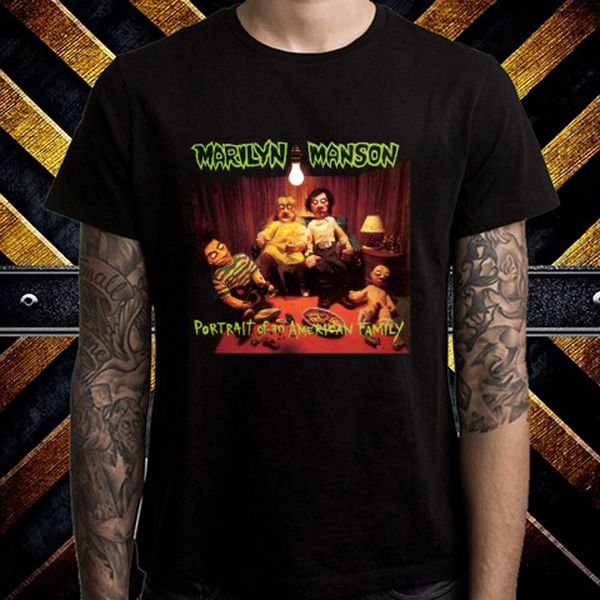

marilyn manson american singer album men's black t-shirt size s-3xl hipster tees summer mens t shirt sport hooded sweatshirt hoodie