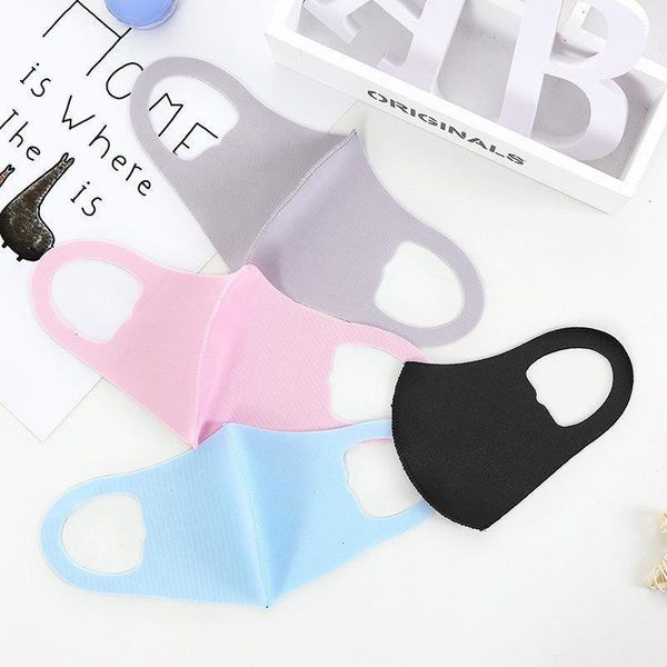 

ice designer masks summer sunscreen children mask silk kids fashion anti dust face masks cotton washed breathable mask rra2886-1