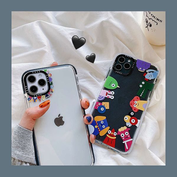 

camera circle cartoon monster 12pro / max 11 mobile phone case iphonex / 12mini creative fall proof 7 / 8plus all inclusive personali