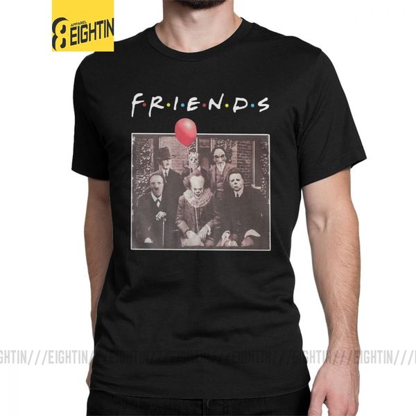 

men psychodynamics horror characters friends tees short sleeve scary creepy halloween plus size hooded sweatshirt hoodie men t shirt