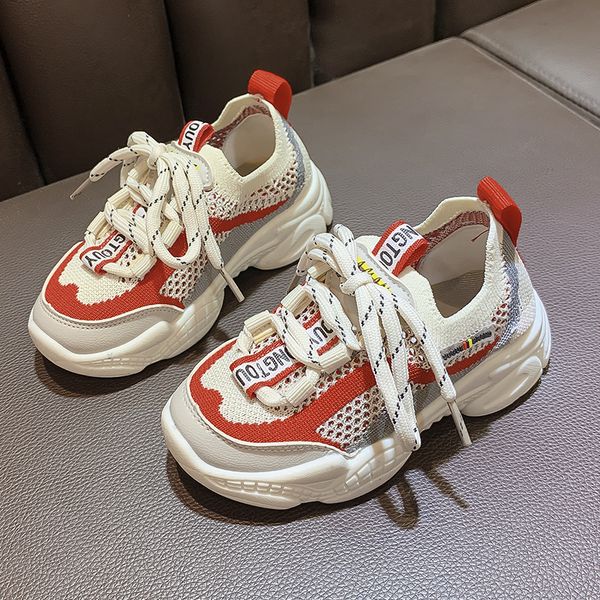 

child sneakers kids for girls summer casual breathable mesh sport trainers tenis infantil soft bottom baby children shoes, Black