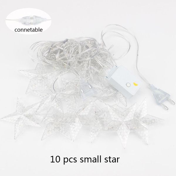 

2m star fairy lights christmas star string lights garland led curtain wedding home party garden birthday decoration lighting 2m star bbyorj