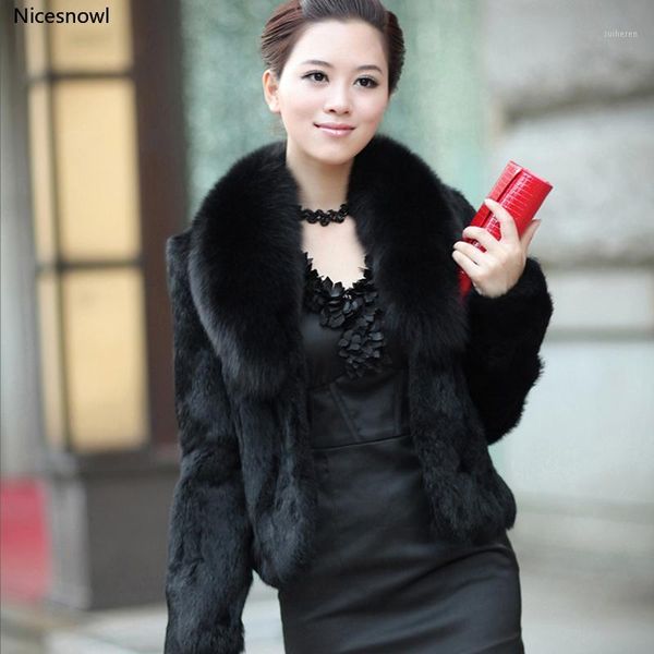 

short fur coats 2020 new faux fur coat high waist fashion slim black wine red white faux jacket fake jacket coats1