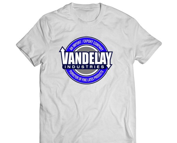 

vandelay industries funny seinfeld tv comedy new white costanza mens t shirt round neck clothes sport hooded sweatshirt hoodie