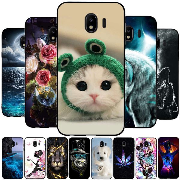 

phone silicone samsung j400f pattern 3d print for galaxy j4 funda cover case