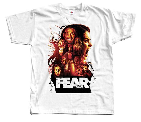 

fear, inc, movie poster, white all sizes 3xl 2018 fashion short sleeve summer style hip hop sport hooded sweatshirt hoodie t shirt