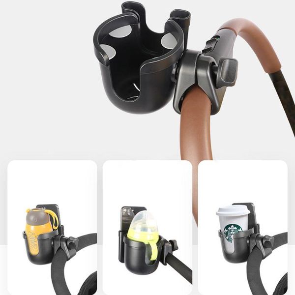 

baby stroller cup holder 2 in 1 bottle rack bike wheelchair universal cup holder p31b