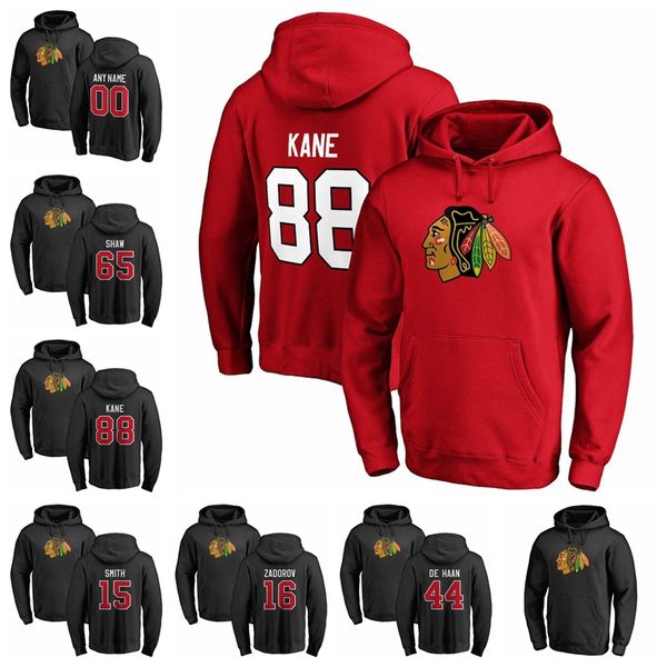

chicago blackhawks pullover hoodie artem anisimov dylan strome alexander nylander connor murphy hockey jackets hoodie custom stitched mens, Red