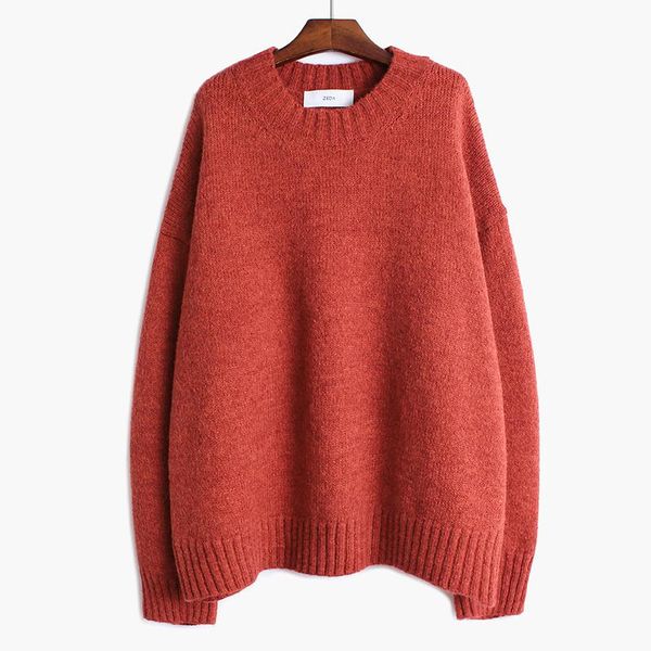 

women's sweaters turtleneck sweater ladies autumn winter thickened loose korean style knitted long sleeve jumpers casual, White;black