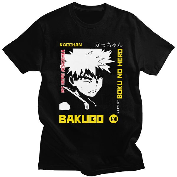 

katsuki bakugo pure boku no hero academia short sleeves my hero academia hero tee gift sport hooded sweatshirt hoodie men t shirt