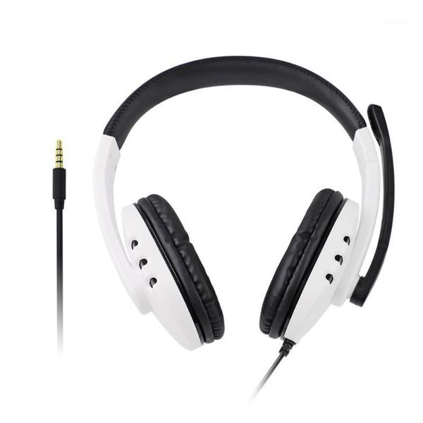 

gaming headphone 3.5mm wired microphone headset for ps4/switch/one/360/pc over-ear earphone gaming headset1
