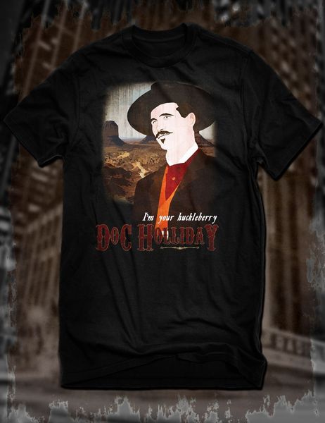 

new fashion cool casual new black doc holliday wild west tombstone gunslinger val kilmer sport hooded sweatshirt hoodie t shirt
