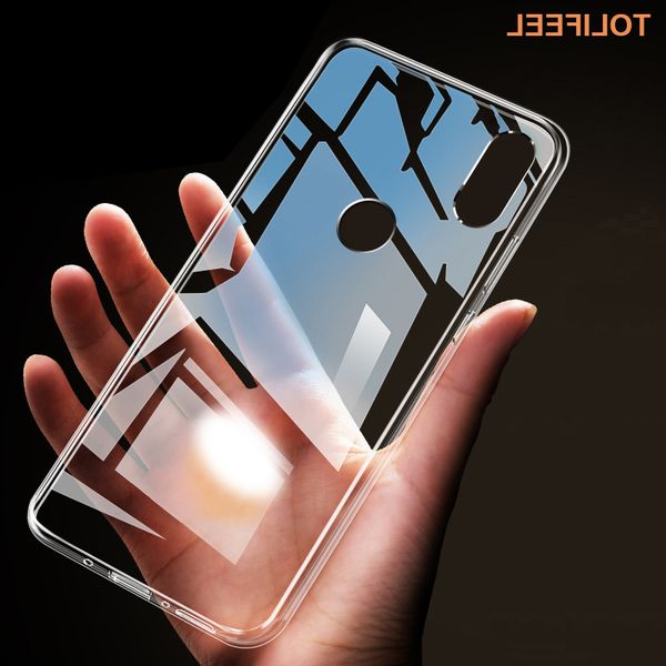 

tolifeel case lite ми8 se тонкий силиконовый чехол прозрачный телефон защита soft shell для xiaomi mi 8 pro