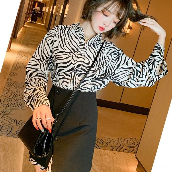 

контраст цвета aline dress кокетка платье dresszebra печати темперамент отворотом юбки рубашки высокая талия-линии юбка костюм женской моды, Gray