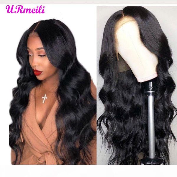 

hd transparent 13*6 lace wig glueless lace front human hair wigs brazilian body wave 150 density lace wig pre plucked, Black;brown