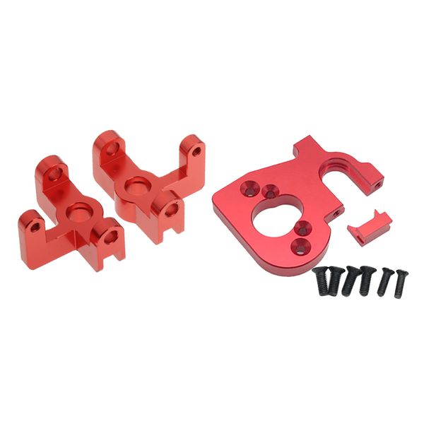 

2pcs 1/14 rc автомобилей фронт металла hub carrier + motor сиденье для wltoys 144001
