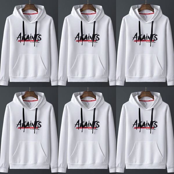 

весна новый корейский 2020 рыхлый с капюшоном случайные откорма весна новый корейский свитер футболки мужские 2020 пуловер sweatert футболка, Black