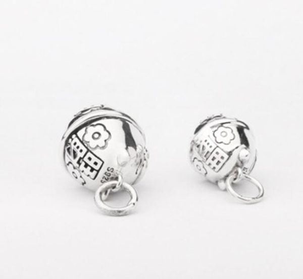 

s990 full silver 12 zodiac pig pendant red rope accessories, Black