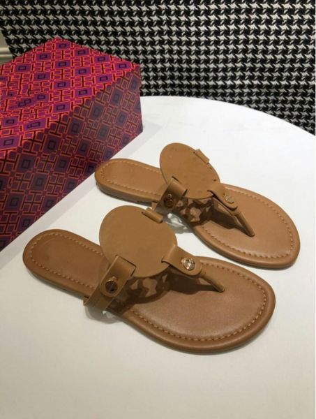 

2022 classic flip flops indoor slipper sandals luxury kids design slippers flat shoe summer ladies slides ladie tory sandals female women ca, Black