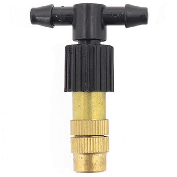 

5pcs tee connector sprinkler garden atomized watering device agricultural lawn gardening sprinkler fog head irrigation micro-spr