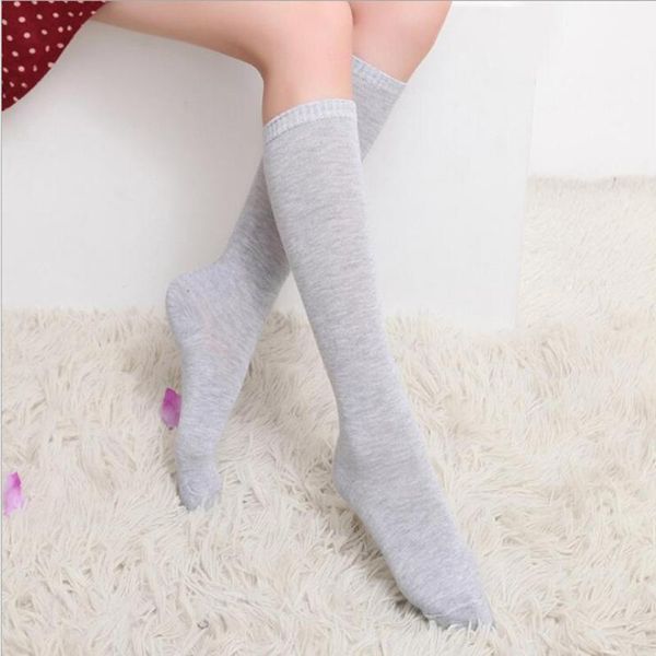

1 pair of japanese harajuku over-the-knee socks spring and autumn stockings ladies cotton shaping beautiful leg stocking1, Black;white