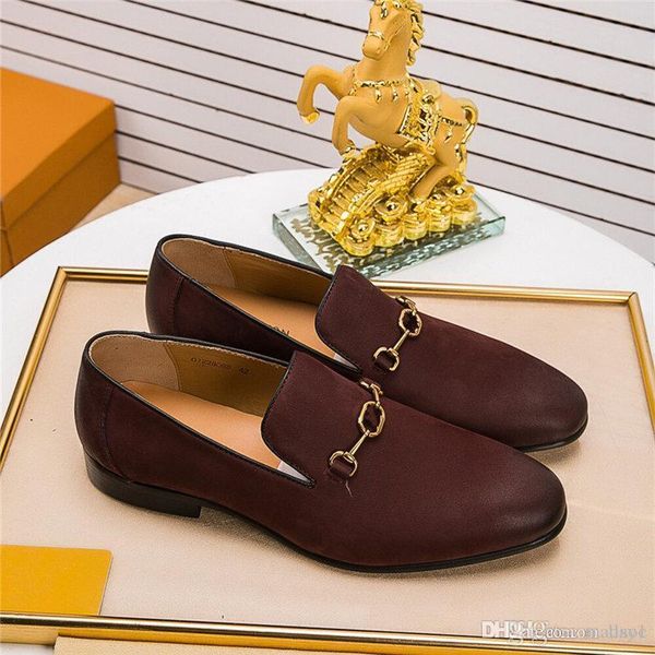 

18 men shoes luxury brands classic fashion formal wedding dress shoes for luxury men oxfords zapatos hombre weaving leather shoes 44, Black