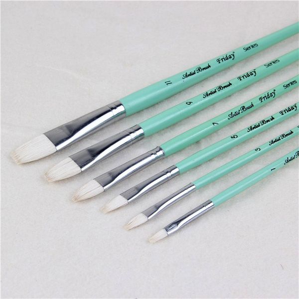 

fresh azure colour water chalk painted wood art supplies gouache watercolor brush dedicated art for supplies stationery, Black;red