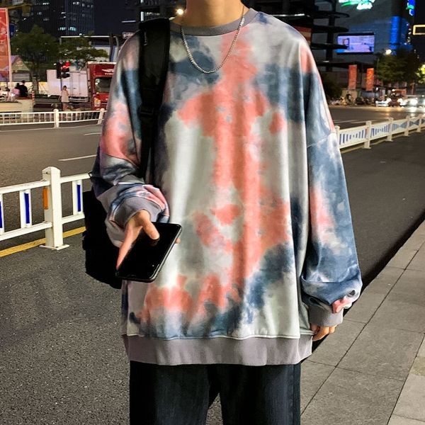 

wear loose sleeves for men in spring and autumn, Black