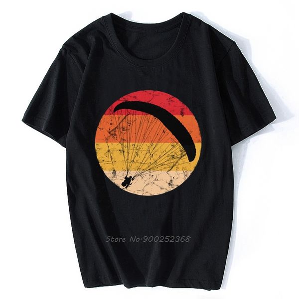 

fashion retro paragliding for men short sleeve leisure paraglider paramotor parachute gift harajuku hoodie designers t shirts sweatshirt