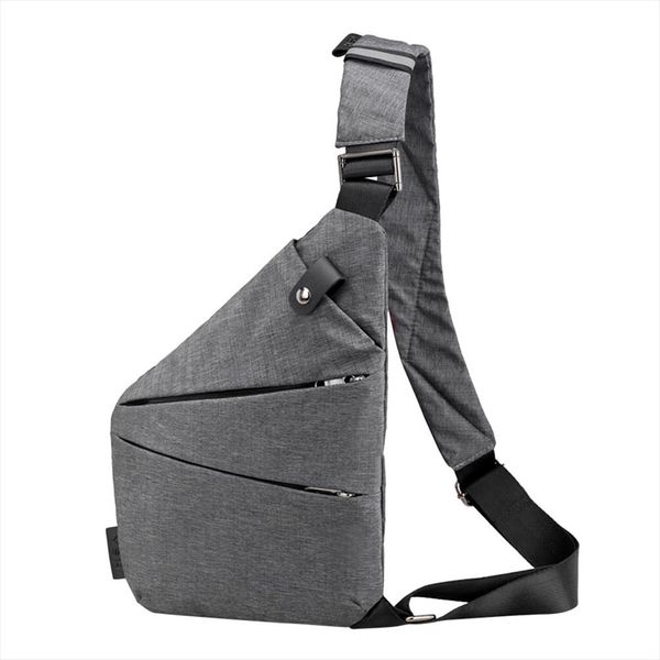

compact chest bags anti theft single shoulder bags for men waterproof nylon crossbody bags male messenger bag fanny pack sac